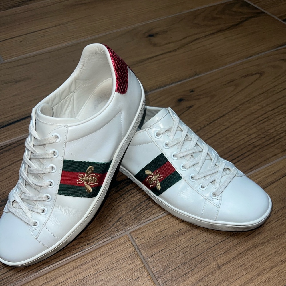 Authentic Gucci sneakers.